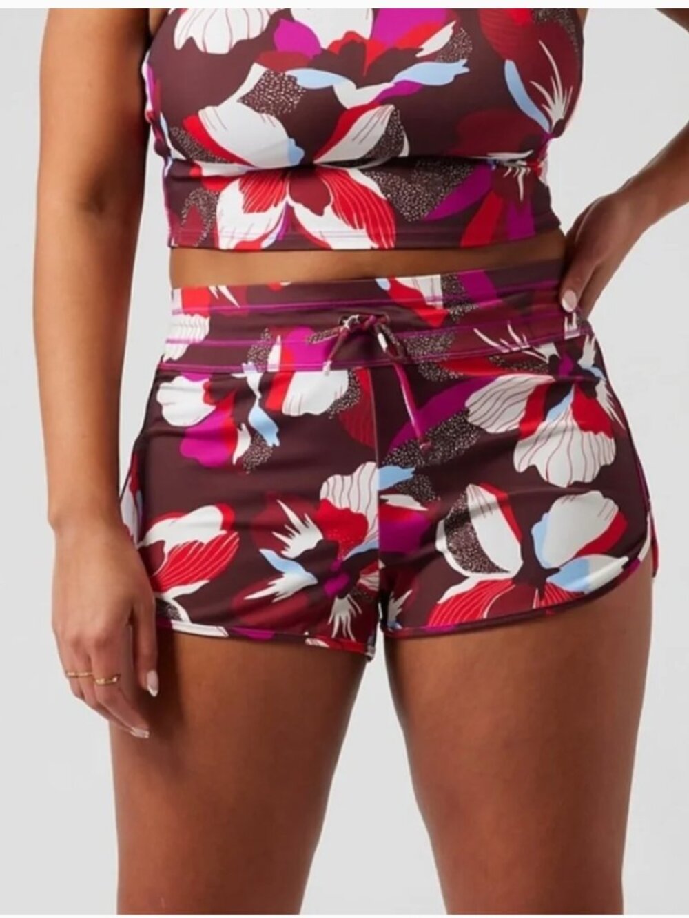 NWT-Athleta Surge Swim Short, Medium